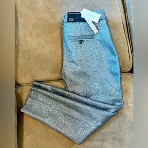 Banana Republic Avery Straight Metallic Pant 00P